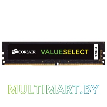Оперативная память Corsair Value Select 16GB DDR4 PC4-19200 (CMV16GX4M1A2400C16)